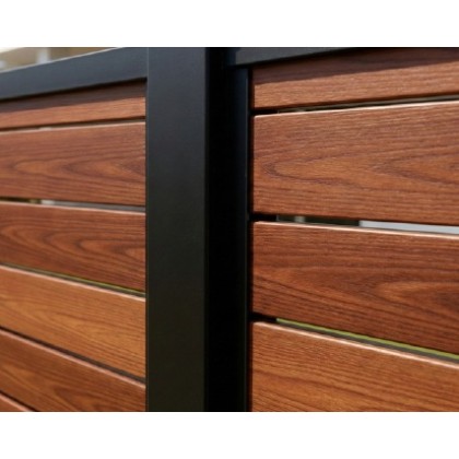 WPC Fence ~ Teak